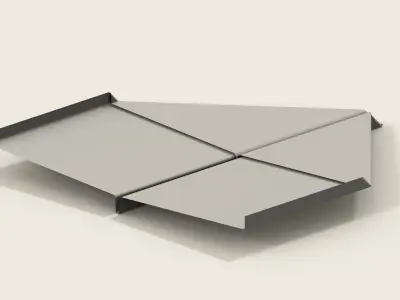 Paper Plane - Glider 3D model