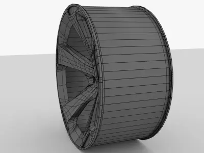 OZ Asphen HLT Low-poly 3D model