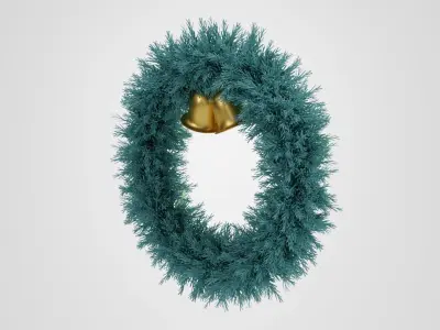 Christmas Wreath Free 3D model