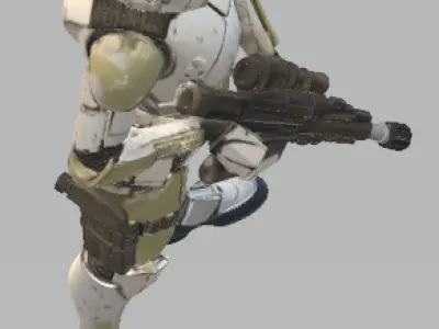 Star wars storm trooper 3D print model