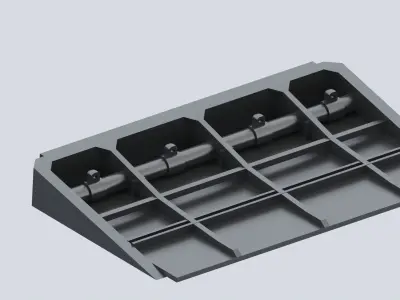 A5M4 Flap bay 3D print model