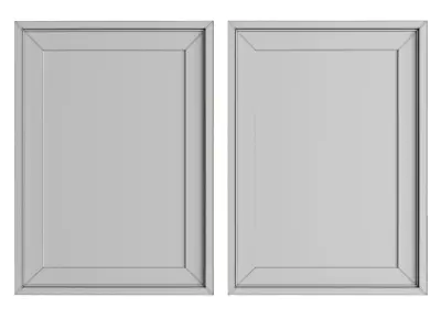 Art Frame A45 Low-poly 3D model