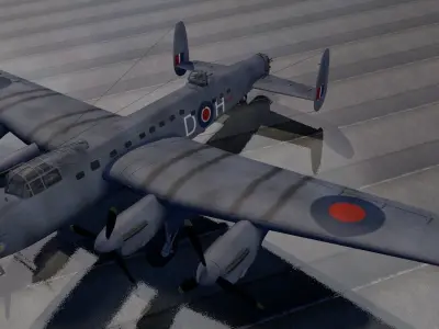 Avro Lancaster B Mk-1 3D model