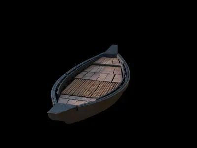 Bangladeshi Nouka Boat High Quality 3D model