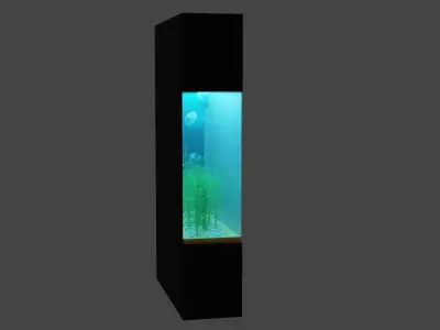 Big Fish Tank Free 3D model