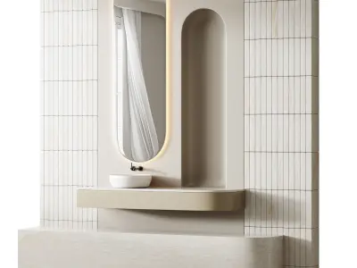 Bathroom furniture 3 3D model