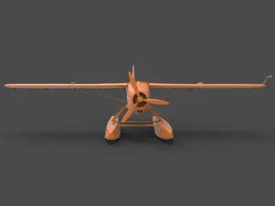 DHC-3 Otter 3D print model