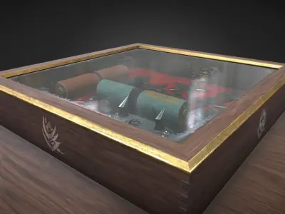 Ninja Starter Kit Low-poly 3D model