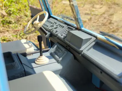 Crawler V306 Cab SCX6 - 1-6 RC body 3D print model