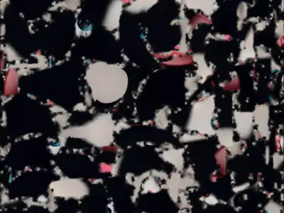 Cute Tuxedo Cat - Cartoon Character 3D Model Low-poly 3D model