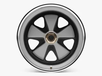 BBS DLS Centerlock Wheels 3D model