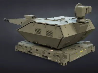 Skynex Game Ready Low-poly 3D model