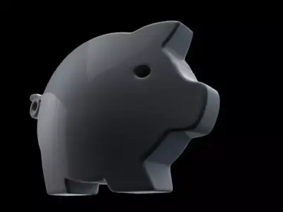 Piggy Bank Free 3D model