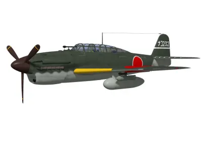 Kugisyo D4Y2 Suisei Type12 Judy 3D model