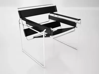 Knoll Wassily Chair 01 Free 3D model