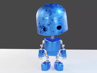 little robot 3D model