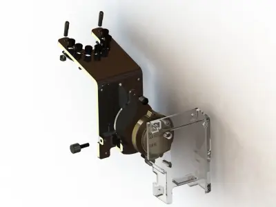 BRACKET SENSOR DETECT CASTER ALIGNMENT TESTER 3D model