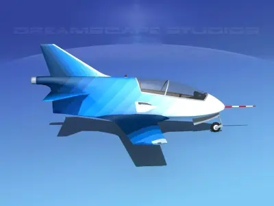 Bede BD-5J Microjet V03 3D model