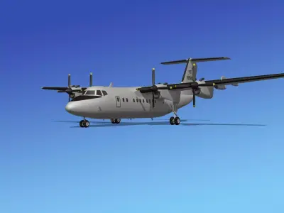 Dehavilland DHC-7 US Army 3D model
