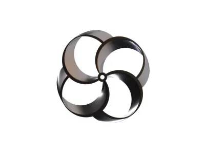 Toroidal propeller 3D print model 3D print model