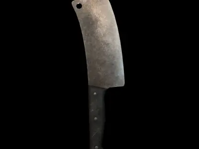 Survival Melee Weapon 5-pack 3D model