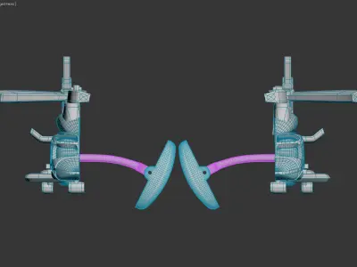 191002 Cufflinks AW139 3D print model