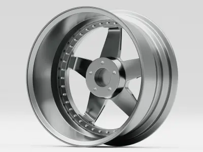 VLS 05 3-Piece Rim 3D model