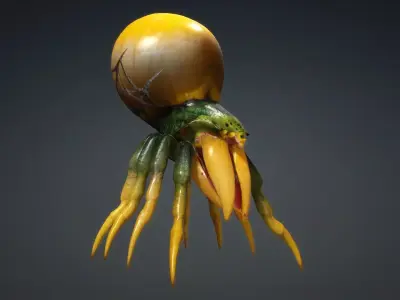 Spider Monster-V1b 3D model