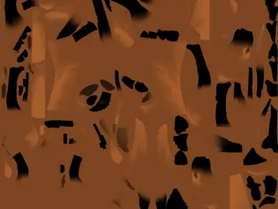 Capybara in sun glassess 3D model