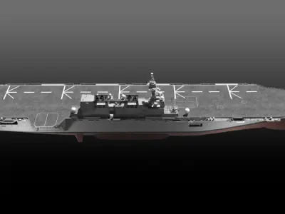 JS Izumo DDH-183 3D model