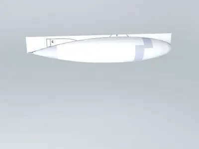 r 100 wall light with surface Free 3D model