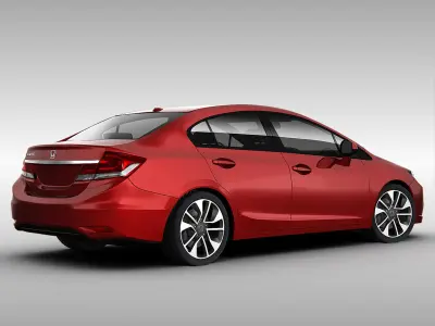 Honda Civic (2013) 3D model