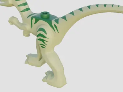 LEGO Small Dinofig 3D model