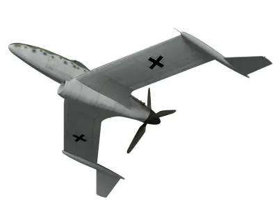 Blohm and Voss P208 3D model