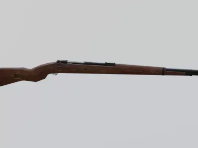 Kar 98 Textures and model Free 3D model