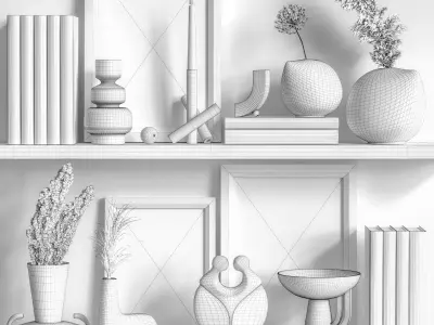 Decorative Set 20 3D model