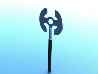 laos The Old Guard Weapon Low-poly 3D model