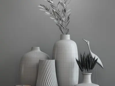 Decorative set 3D model