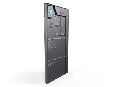 Sci-Fi Remote Controller - PBR Game Ready Low-poly 3D model