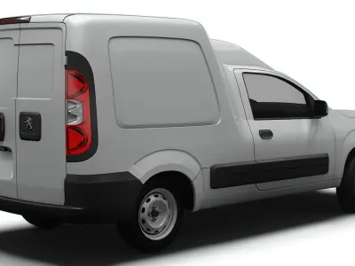 Peugeot Partner Rapid 2023 3D model