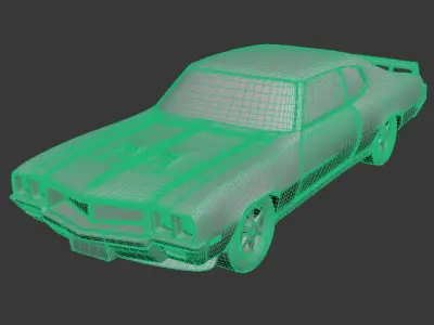Buick gsx 455 Free 3D model