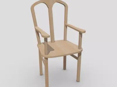 CC0 - Chair 8 Free low-poly 3D model