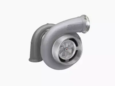 Precision GEN2 Promod 110mm turbocharger Low-poly 3D model