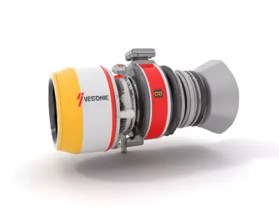 Advanced Turbojet Engine Model Pack Low-poly 3D model