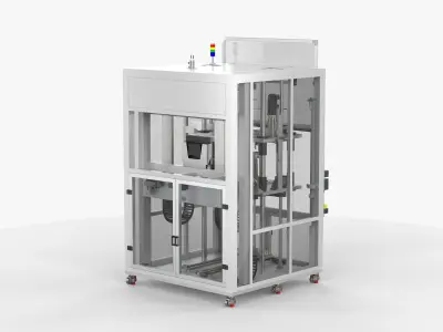 Automatic Motor Rotor and Stator Assembly Machine 3D model