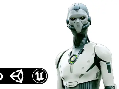 i-HOMO 04  Rigged for Unreal Engine - Unity - MIXAMO 3D model