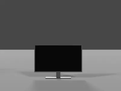 Low poly modern furniture Free low-poly 3D model