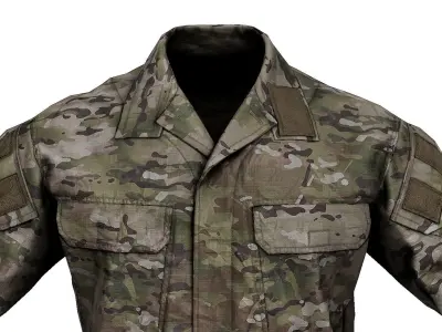 Crye Precision G3 Field Shirt Low-poly 3D model