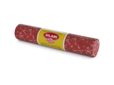Deli sausages Salami Low-poly 3D model