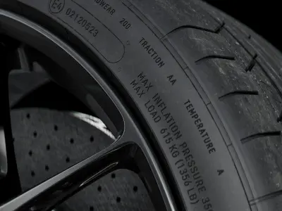 Continental Extreme Contact Sport 235 35 ZR19 3D model